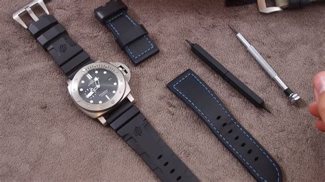 how to change the strap on a panerai watch